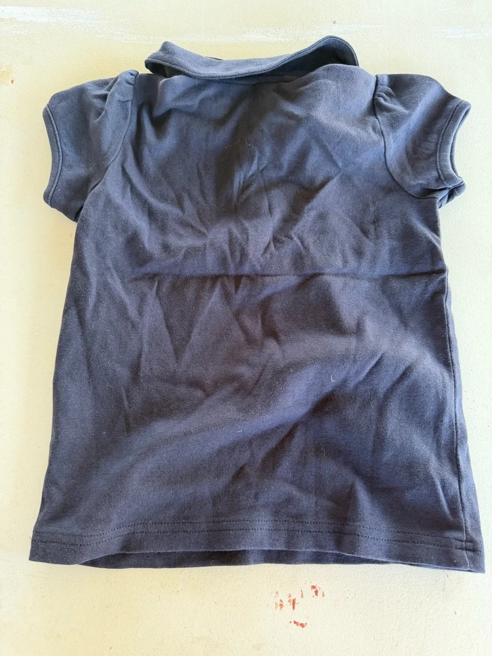 Gymboree Girls Uniform Ruffle Polo